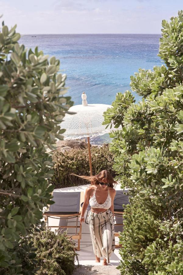 Villa Santa Katerina - Sea View & Outdoor Hot Tub Platys Gialos  Ngoại thất bức ảnh